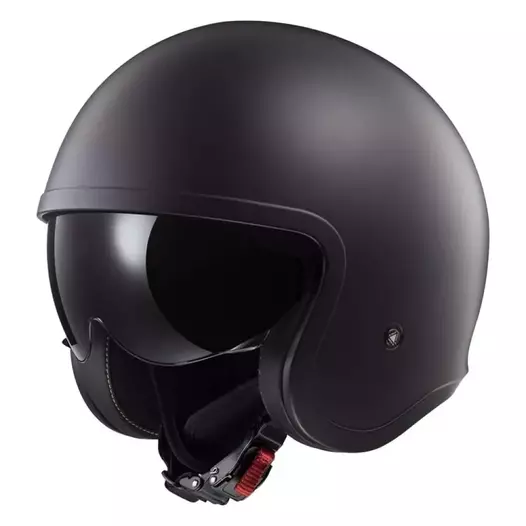 LS2 OF599 Spitfire II open face helmet Черный (размер: xs)