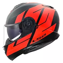 LS2 FF908 Strobe II Monza modular helmet White / Blue / Red