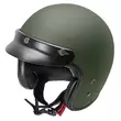 GARI G02X Fiberglass open face helmet Matt Military Green (размер: xs)