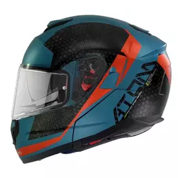 MT Helmets Atom SV Adventure modular helmet Синий