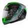 MT Helmets Atom SV Adventure modular helmet Gloss Fluo Green