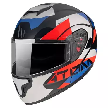 MT Helmets Atom SV Adventure modular helmet Глянцевый Синий