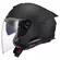 LS2 OF618 Verso II open face helmet Черный