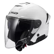 LS2 OF618 Verso II open face helmet Белый