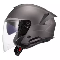 LS2 OF618 Verso II open face helmet Matt Titanium