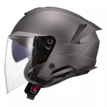 LS2 OF618 Verso II open face helmet Matt Titanium