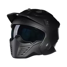 BAYARD XP-69 S Draco Hybrid open face helmet Серебристо-серый