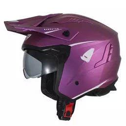 UFO Sheratan open face helmet Фиолетовый