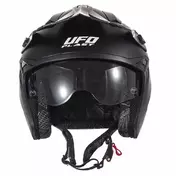 UFO Sheratan open face helmet Черный