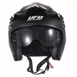 UFO Sheratan open face helmet Черный
