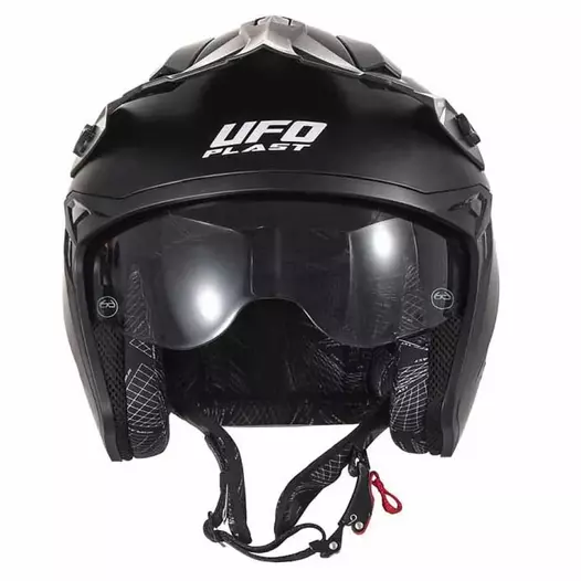 UFO Sheratan open face helmet Черный