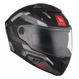 MT Helmets Atom 2 SV Bast modular helmet Серо-черный