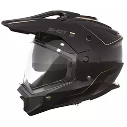 SHOT Trek Max Vision Rally full face helmet Black / Sand Glossy
