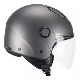 SKA-P 1LH Luke Mono open face helmet Satin Anthracite
