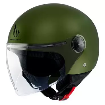 MT Helmets Street S open face helmet Зеленый