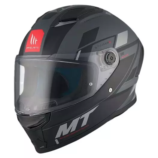 MT Helmets Stinger 2 Zivze full face helmet Серо-черный