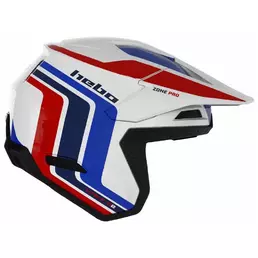 HEBO HTR F02 Zone Pro Racing open face helmet Белый