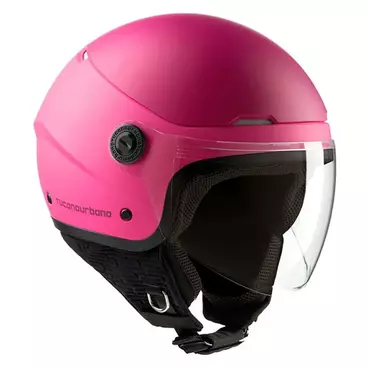 TUCANO URBANO El´Pop open face helmet Matt Bouganville
