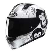 HJC C10 Geti full face helmet Silver / White / Black