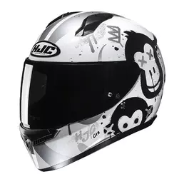HJC C10 Geti full face helmet Silver / White / Black