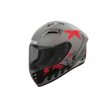 AIROH Connor Desperado full face helmet Matt Orange