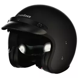 HEBO Bolita open face helmet Черный