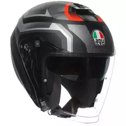 AGV Irides Zurigo E2206 open face helmet Matt Black / Grey
