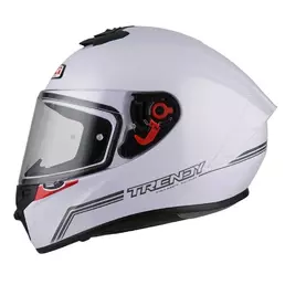 NZI Trendy 2 Solid Noveau full face helmet Белый