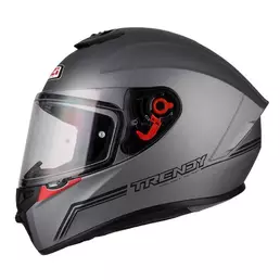 NZI Trendy 2 Solid Noveau full face helmet Matt Antracite