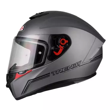 NZI Trendy 2 Solid Noveau full face helmet Matt Antracite
