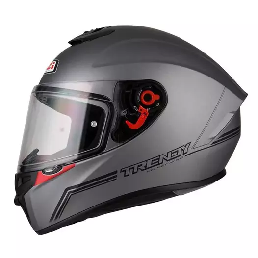 NZI Trendy 2 Solid Noveau full face helmet Matt Antracite