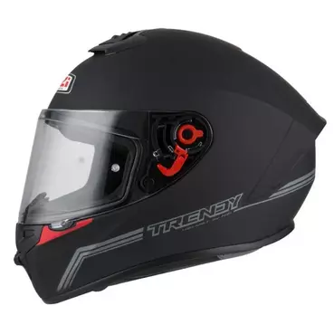 NZI Trendy 2 Solid Noveau full face helmet Черный