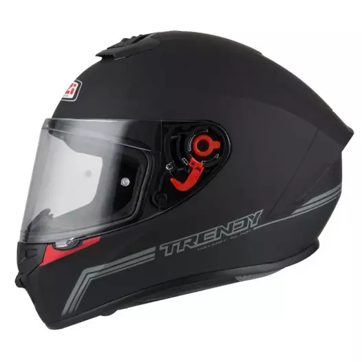 NZI Trendy 2 Solid Noveau full face helmet Черный (размер: xs)