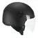 SKA-P 1LH Luke Mono open face helmet Черный