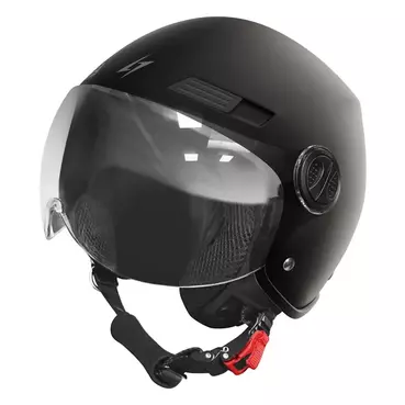 STORMER Ride Solid open face helmet Черный