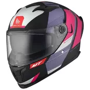 MT Helmets Braker SV Chento full face helmet Черно-розовый