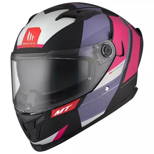 MT Helmets Braker SV Chento full face helmet Черно-розовый