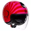 AGV Eteres Tropea E2206 open face helmet Красный/Розовый