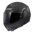 LS2 FF910 Advant II modular helmet Черный (размер: xs)