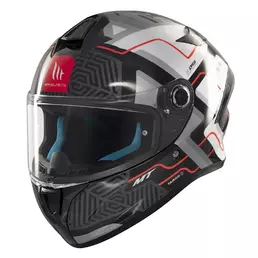 MT Helmets Targo S Brik full face helmet Grey / Silver