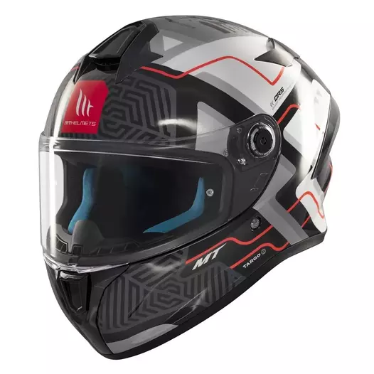 MT Helmets Targo S Brik full face helmet Grey / Silver