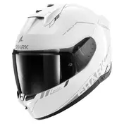 SHARK Skwal i3 Blank SP Automatic Lights full face helmet White / Silver / Anthracite
