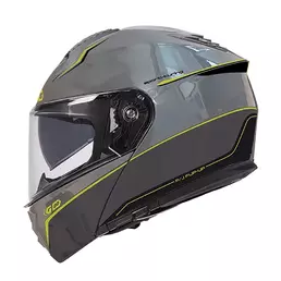 GARI G100 ST modular helmet Grey / Fluor
