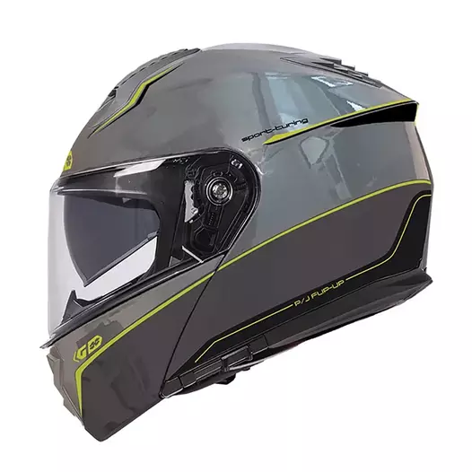 GARI G100 ST modular helmet Grey / Fluor (размер: xs)