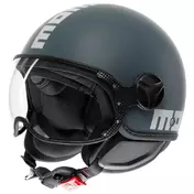 MOMO DESIGN FGTR Classic E2206 open face helmet Matt Ottanio Grey / White