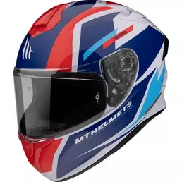 MT HELMETS Targo Pro Sound full face helmet Gloss Pearl / Red