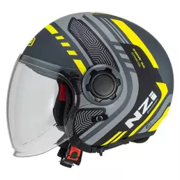 NZI Ringway 2 Duo Antera open face helmet Antracite / Grey Matt