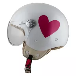 NZI Pasarela Corazón open face helmet Розовый