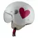NZI Pasarela Corazón open face helmet Розовый