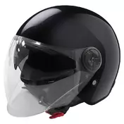 STORMER Mind open face helmet Black Pearly